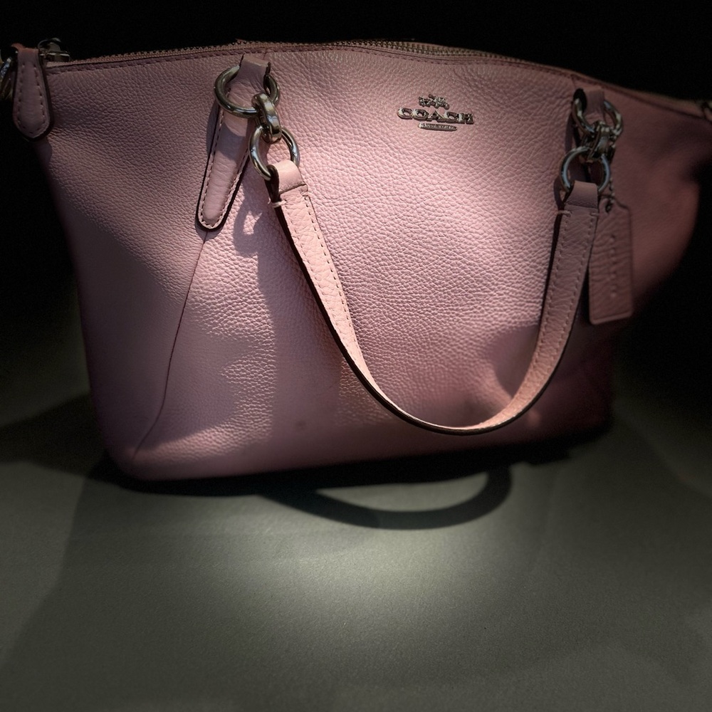 Coach Kelsey F36675 Pink pebbled Leather Women's Bag NWOT - Picture 5 of 11